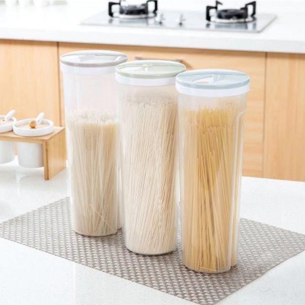 cylinder shaped noodle container spaghetti canister cereal crisper grains box storage bottles & jars
cylinder shaped noodle container spaghetti canister cereal crisper grains box storage bottles & jars