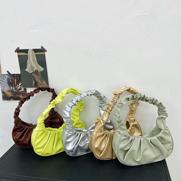 evening bags vintage women pleated underarm bag casual solid color pu leather small purse elegant ladies handbag shoulder
evening bags vintage women pleated underarm bag casual solid color pu leather small purse elegant ladies handbag shoulder