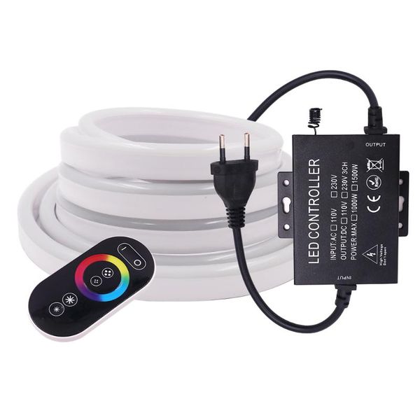strips touch remote neon strip 220v led light rgb rope 8x16mm waterproof ip67 flexible tape outdoor decoration 1m ~ 100m
strips touch remote neon strip 220v led light rgb rope 8x16mm waterproof ip67 flexible tape outdoor decoration 1m ~ 100m