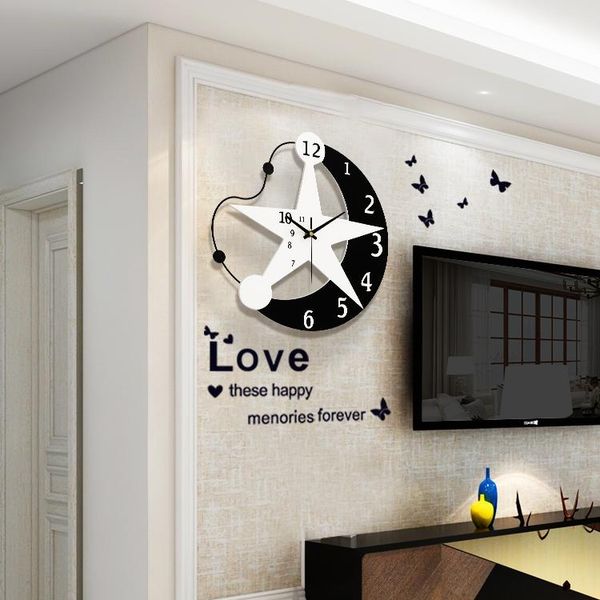 wall clocks wooden silent clock creative modern black and white nordic unique simple orologio da parete house decor ei50wc
wall clocks wooden silent clock creative modern black and white nordic unique simple orologio da parete house decor ei50wc
