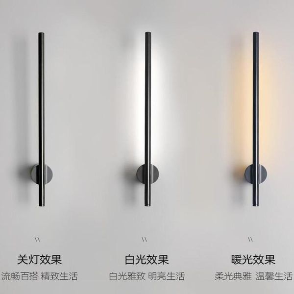 wall lamp led creative long strip minimalist bedroom modern light living room background bedside lamps with switch
wall lamp led creative long strip minimalist bedroom modern light living room background bedside lamps with switch