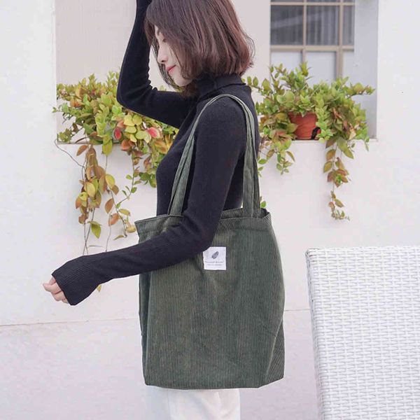 bag women corduroy canvas tote handbag female cloth shoulder bags young ladies casual shopping bag girls reusable folding
bag women corduroy canvas tote handbag female cloth shoulder bags young ladies casual shopping bag girls reusable folding