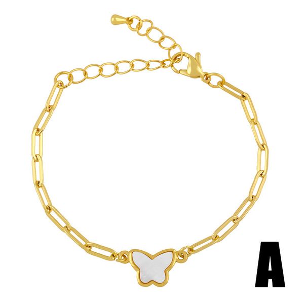 jewelry thick chain bracelet butterfly abalone bracelet adjustable brc51, Golden;silver
jewelry thick chain bracelet butterfly abalone bracelet adjustable brc51, Golden;silver