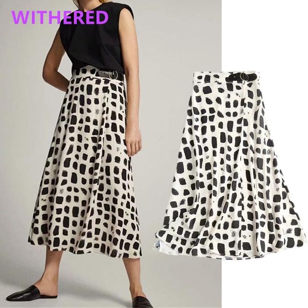 skirts withered england office lady vintage zebra pattern high waist aline buckle midi skirt women faldas mujer moda 2021 womens, Black
skirts withered england office lady vintage zebra pattern high waist aline buckle midi skirt women faldas mujer moda 2021 womens, Black