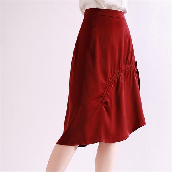 skirts spring summer drawstring skirt lady casual ol high waist slim women fashion elegant solid asymmetrical, Black
skirts spring summer drawstring skirt lady casual ol high waist slim women fashion elegant solid asymmetrical, Black