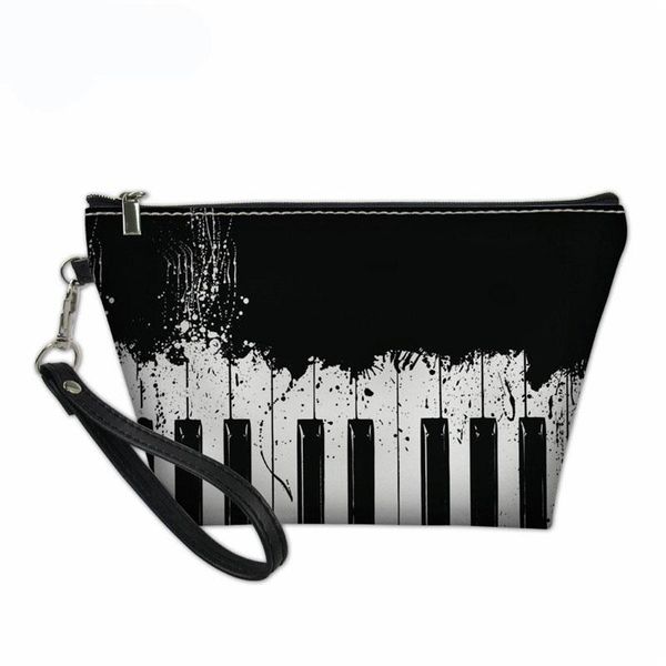 cute floral music notes print women cosmetic bag travel make up bags for girls casual makeup leather toiletry & cases 
cute floral music notes print women cosmetic bag travel make up bags for girls casual makeup leather toiletry & cases