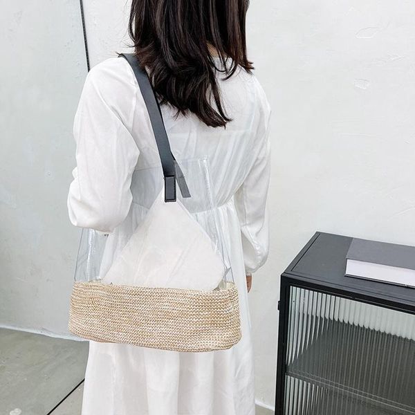 waist bags 2021 ladies fashion and elegant straw woven shoulder translucent bag
waist bags 2021 ladies fashion and elegant straw woven shoulder translucent bag