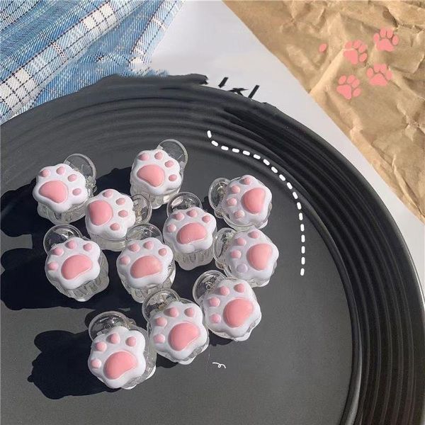 hair accessories 5pcs girl cute cat claw hairpin resin cartoon small crab clip women children ornaments hairwear gift, Slivery;white
hair accessories 5pcs girl cute cat claw hairpin resin cartoon small crab clip women children ornaments hairwear gift, Slivery;white