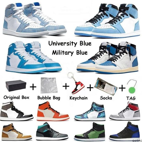 2022 mens 1 high og basketball shoes 1s university blue silver royal toe black metallic gold mid smoke grey unc patent men women with box
2022 mens 1 high og basketball shoes 1s university blue silver royal toe black metallic gold mid smoke grey unc patent men women with box
