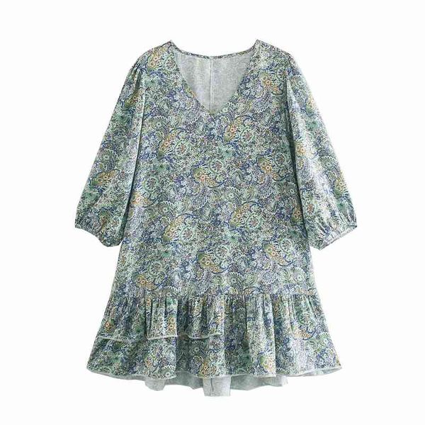 casual dresses elegant lady floral print colorful za spring high waist loose mini dress women puff sleeve v-neck pleated mw7m, Black;gray
casual dresses elegant lady floral print colorful za spring high waist loose mini dress women puff sleeve v-neck pleated mw7m, Black;gray