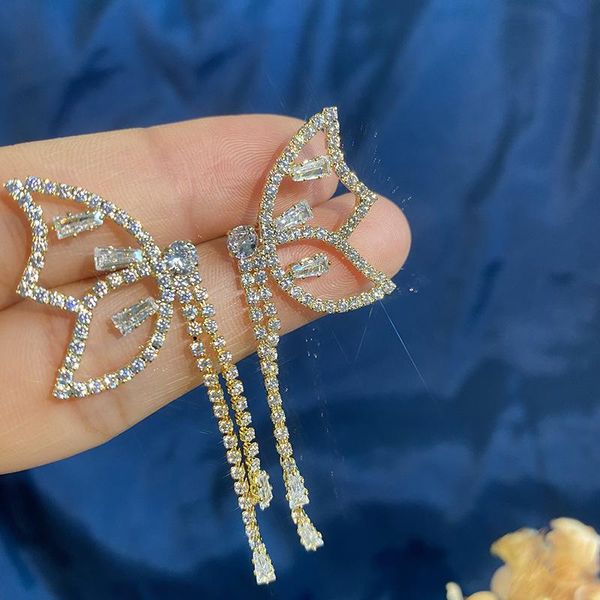 dangle & chandelier daimi 925 sterling silver needle super fairy butterfly temperament zircon korean earrings fashion personality
dangle & chandelier daimi 925 sterling silver needle super fairy butterfly temperament zircon korean earrings fashion personality