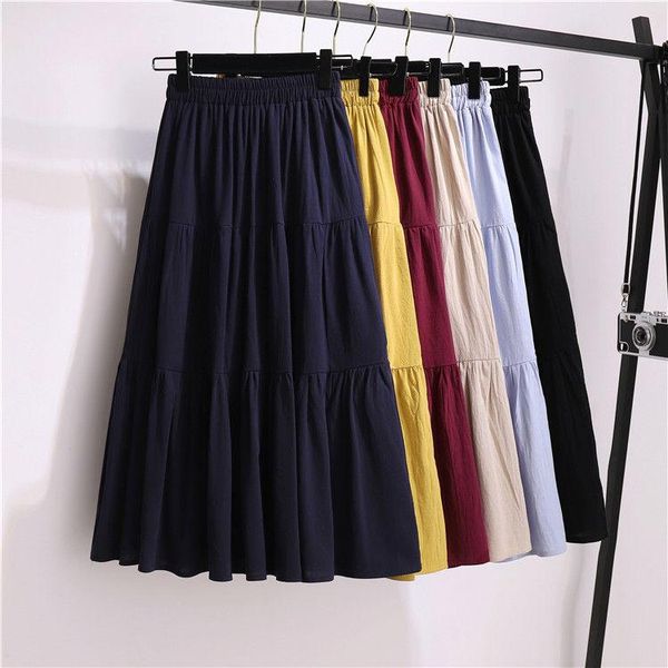 skirts women 2021 summer fashion midi skirt female solid a-line pleated casual ladies high waist streetwear falda mujer s89, Black
skirts women 2021 summer fashion midi skirt female solid a-line pleated casual ladies high waist streetwear falda mujer s89, Black