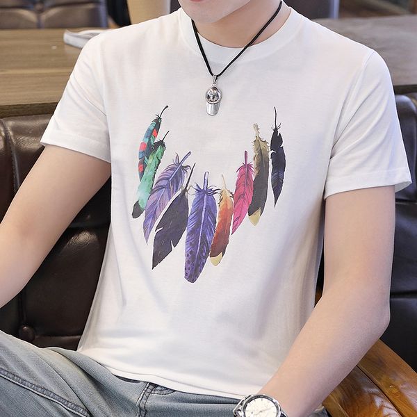men summer casual t-shirt o-neck fashion short sleeve pullovers male catoon pattern printed tee shirt loose streetwear, Gray;blue
men summer casual t-shirt o-neck fashion short sleeve pullovers male catoon pattern printed tee shirt loose streetwear, Gray;blue