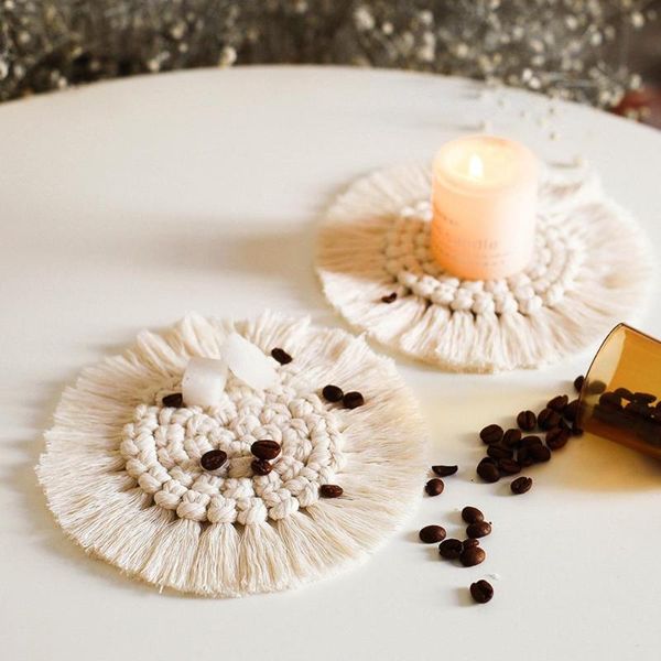 mats & pads nordic woven macrame cup pad kitchen nonslip insulation tablecloth table mat bohemia pure handmade cotton braid
mats & pads nordic woven macrame cup pad kitchen nonslip insulation tablecloth table mat bohemia pure handmade cotton braid