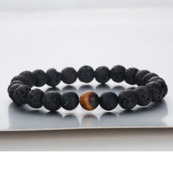 beaded, strands black lava stone beads charm bracelet women men's natural stretch yoga sport jewelry drop
beaded, strands black lava stone beads charm bracelet women men's natural stretch yoga sport jewelry drop