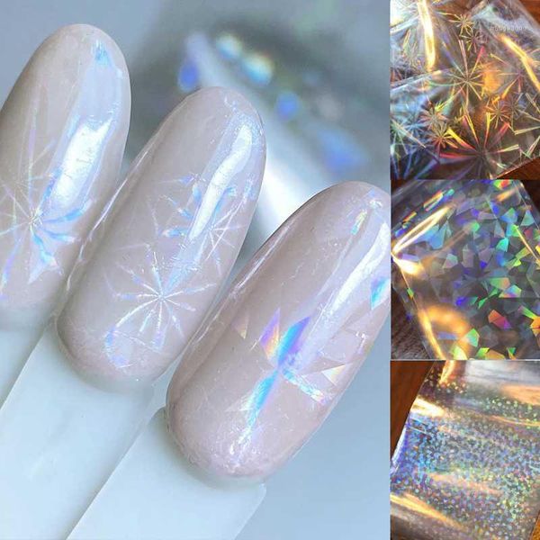10pcs 4*50cm clear nail stickers holographic transfer foils holo irregular triangle art decal for manicure decorations1, Black
10pcs 4*50cm clear nail stickers holographic transfer foils holo irregular triangle art decal for manicure decorations1, Black