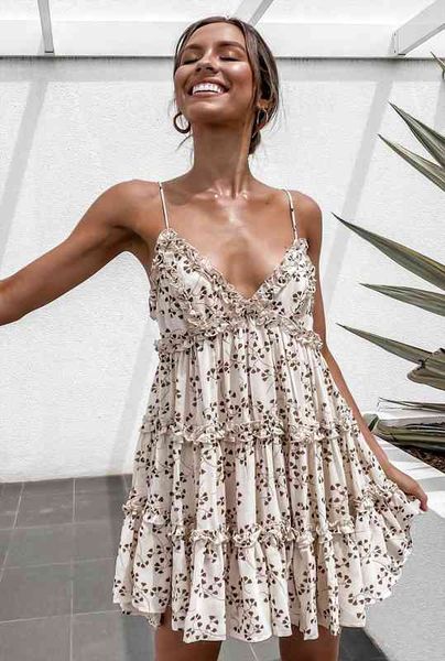 summer floral print a line womens dresses boho spaghetti strap backless beach pink casual mini, Black;gray
summer floral print a line womens dresses boho spaghetti strap backless beach pink casual mini, Black;gray