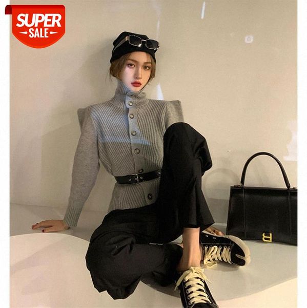 women's gray collar sweater loose korean style women lazy hundred ta tide #yn2z, White
women's gray collar sweater loose korean style women lazy hundred ta tide #yn2z, White