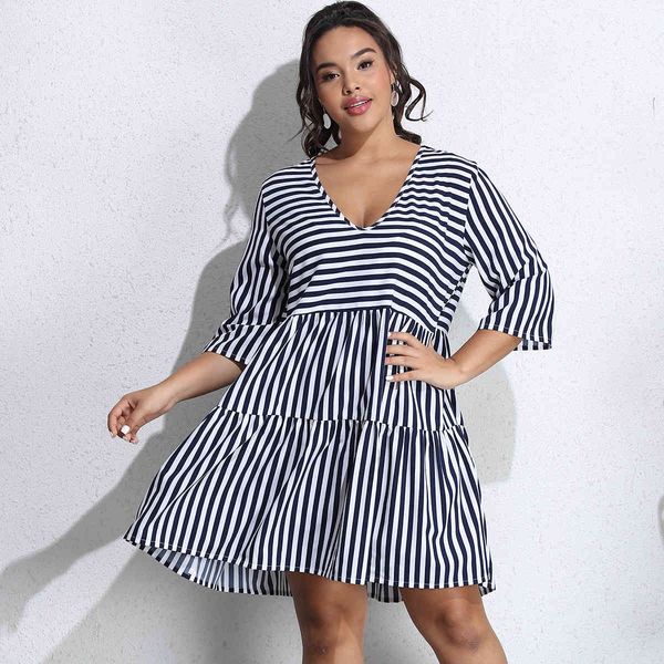 plus size dresses hy363024#v collar long sleeve pleated stitching blue white stripe large
plus size dresses hy363024#v collar long sleeve pleated stitching blue white stripe large