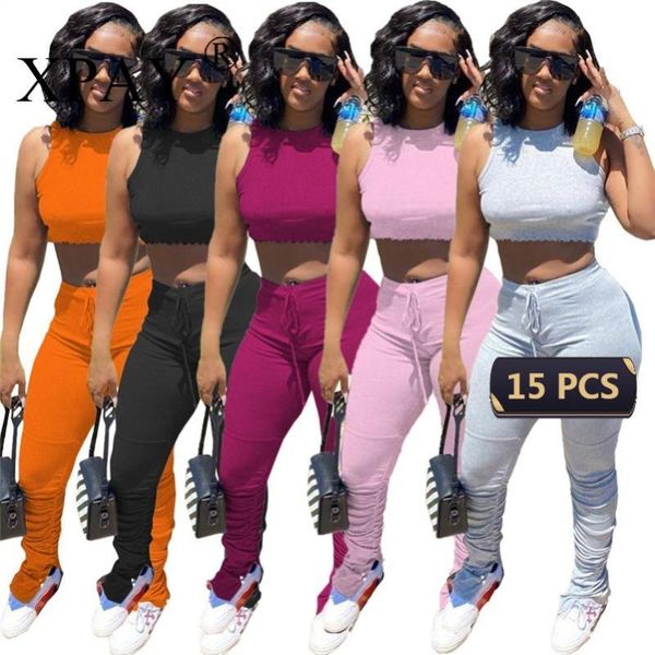 women's two piece pants wholesale items tracksuits for women fitness set outfits sleeveless crop and flare pant solid bulk lots x7325, White
women's two piece pants wholesale items tracksuits for women fitness set outfits sleeveless crop and flare pant solid bulk lots x7325, White