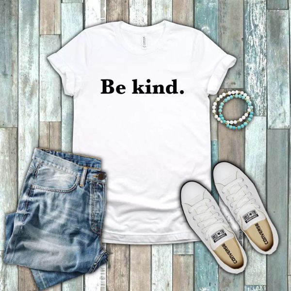 Be Kind Motivational Inspirational Teacher Gift Black White Cotton T-shirt, White;black
Be Kind Motivational Inspirational Teacher Gift Black White Cotton T-shirt, White;black