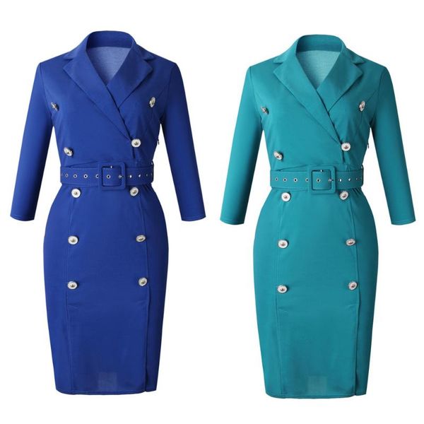 women's suit coat fall 2021 african american style long dress one step skirt medium length collar button f suits & blazers, White;black
women's suit coat fall 2021 african american style long dress one step skirt medium length collar button f suits & blazers, White;black