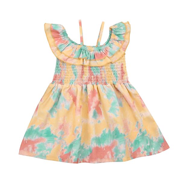 2-7y summer casual children kid girls dress ruffles off shoulder holiday dresses for girl costumes clothes 210515, Red;yellow
2-7y summer casual children kid girls dress ruffles off shoulder holiday dresses for girl costumes clothes 210515, Red;yellow