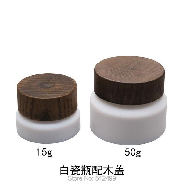 storage bottles & jars 15/50gml 30pcs/lot oblique shouldered white porcelain glass wooden cover cosmetic refillable packaging bottle cream f
storage bottles & jars 15/50gml 30pcs/lot oblique shouldered white porcelain glass wooden cover cosmetic refillable packaging bottle cream f