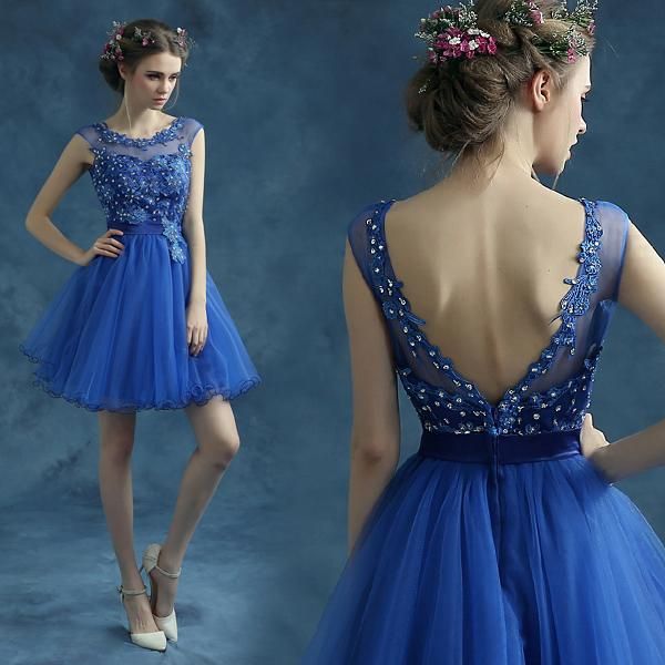 party dresses s 2021 arrival stock maternity plus size bridal gown evening dress blue short lace romantic backless 3266, White;black
party dresses s 2021 arrival stock maternity plus size bridal gown evening dress blue short lace romantic backless 3266, White;black