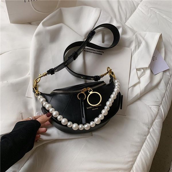 luxury pearl chain brand ladies chest bag 2021 fashion high-quality pu leather women's designer handbag vintage shoulder waist bags
luxury pearl chain brand ladies chest bag 2021 fashion high-quality pu leather women's designer handbag vintage shoulder waist bags