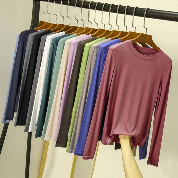 women's t-shirt autumn cotton t shirt women loose style basic solid female long sleeve tee o-neck 16 colors slim, White
women's t-shirt autumn cotton t shirt women loose style basic solid female long sleeve tee o-neck 16 colors slim, White