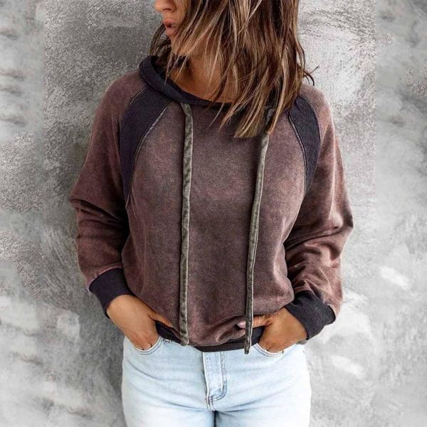 women's hoodies & sweatshirts women hoodie pullover 2021 autumn ladies casual solid contrast splice long sleeve sweatshirt ropa mujer, Black
women's hoodies & sweatshirts women hoodie pullover 2021 autumn ladies casual solid contrast splice long sleeve sweatshirt ropa mujer, Black