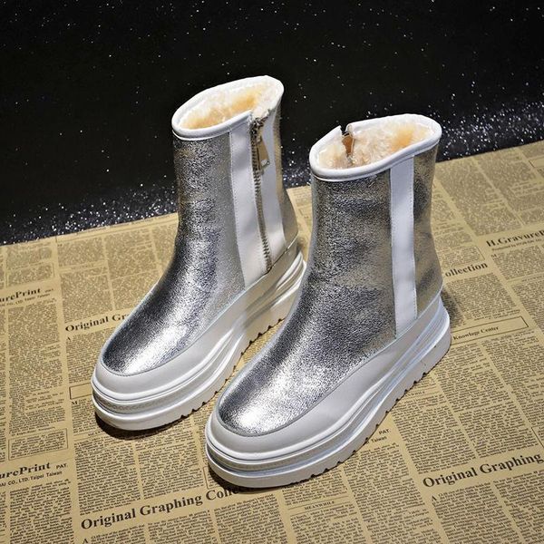 boots plush snow women's sponge cake thick-soled waterproof taichung in winter plus velvet thick warmth big cotton, Black
boots plush snow women's sponge cake thick-soled waterproof taichung in winter plus velvet thick warmth big cotton, Black