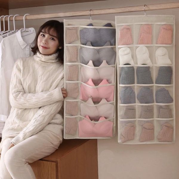 storage bags double side home underwear bag bra organizer panty box foldable drawer close scarfs socks divider
storage bags double side home underwear bag bra organizer panty box foldable drawer close scarfs socks divider