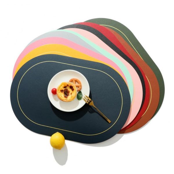mats & pads nordic style leather western table mat pvc oil-proof el home dining plate non-slip heat insulation pad dropship
mats & pads nordic style leather western table mat pvc oil-proof el home dining plate non-slip heat insulation pad dropship
