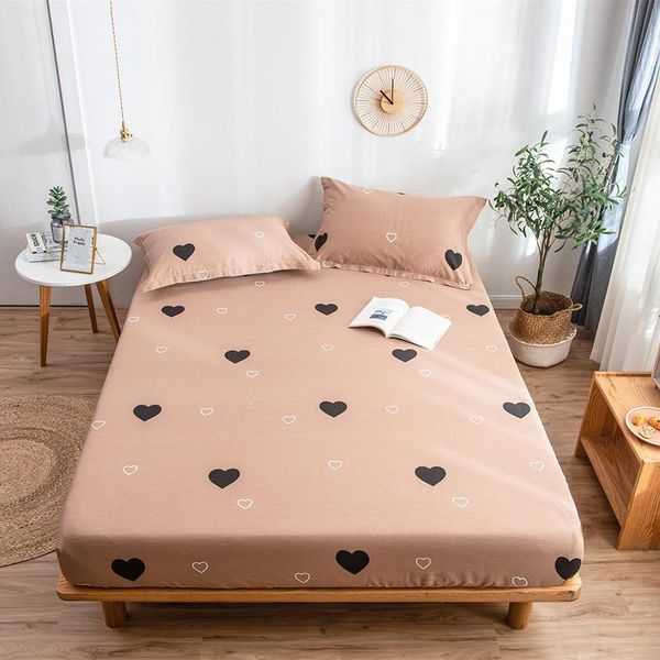 sheets & sets heart printed fitted sheet for single double bed kids adults 100% cotton (no case) xf749-2
sheets & sets heart printed fitted sheet for single double bed kids adults 100% cotton (no case) xf749-2