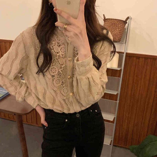 dress retro women loose all match chic vintage lace hollow gentle stylish elegance female shirts, White
dress retro women loose all match chic vintage lace hollow gentle stylish elegance female shirts, White