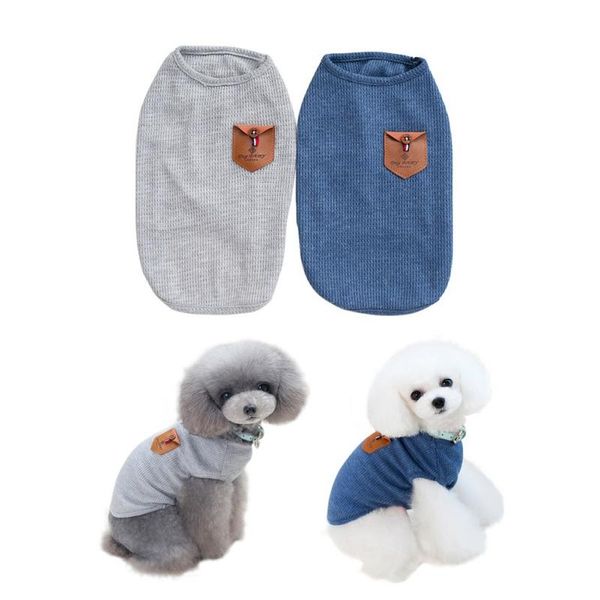 dog apparel pet vest pure color spring and summer style cotton puppy clothes for teddy t-shirts
dog apparel pet vest pure color spring and summer style cotton puppy clothes for teddy t-shirts
