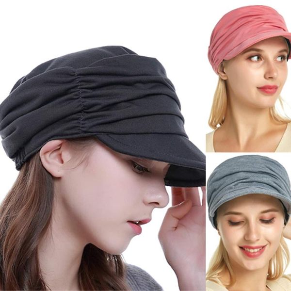 berets 3 colors autumn women fashion visors hat knit solid color soft-brimmed pleated tongue dome simple casual outdoor hats #p15, Blue;gray
berets 3 colors autumn women fashion visors hat knit solid color soft-brimmed pleated tongue dome simple casual outdoor hats #p15, Blue;gray