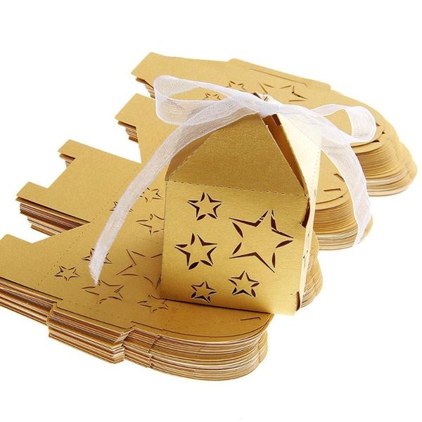 gift wrap 50pcs cut star pattern paper candy sweets boxes baby shower favors (golden yellow box)
gift wrap 50pcs cut star pattern paper candy sweets boxes baby shower favors (golden yellow box)