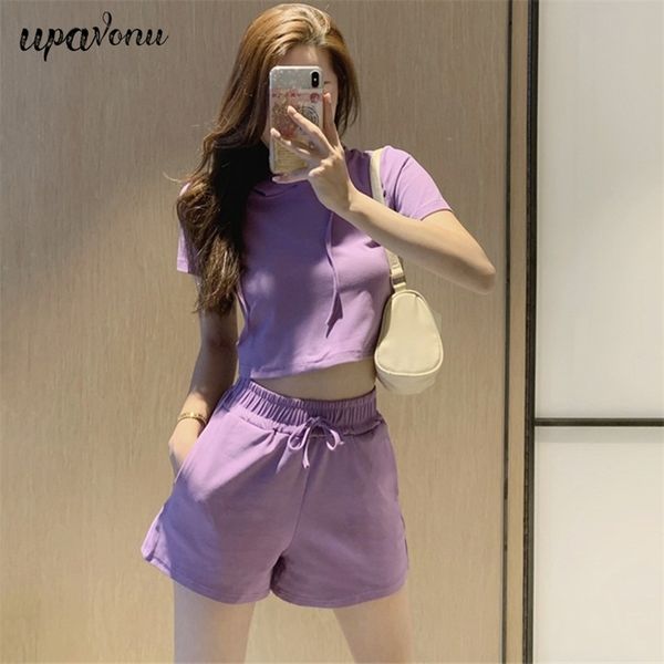 summer women's sports shorts set casual sleeve hooded sweater & solid color two-piece 210524, White
summer women's sports shorts set casual sleeve hooded sweater & solid color two-piece 210524, White