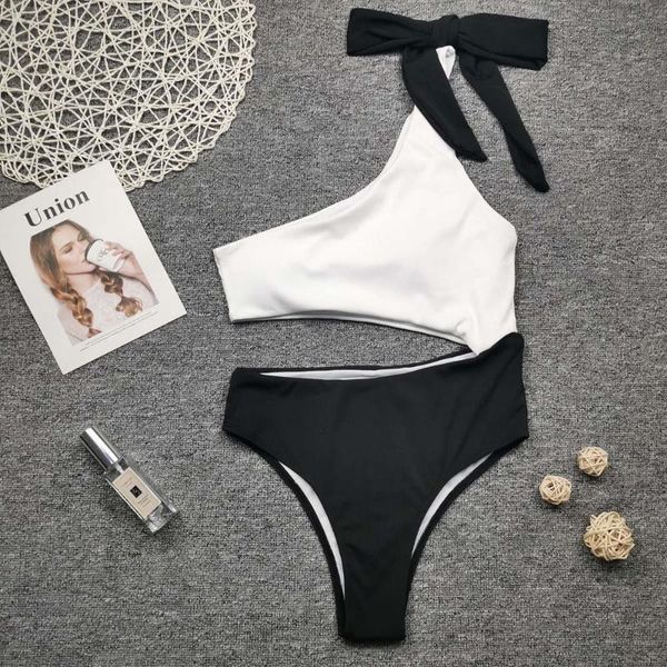 women's swimwear bikini high waisted tummy control two piece swimsuit 2021beach bathing suit woman fahsion, White;black
women's swimwear bikini high waisted tummy control two piece swimsuit 2021beach bathing suit woman fahsion, White;black