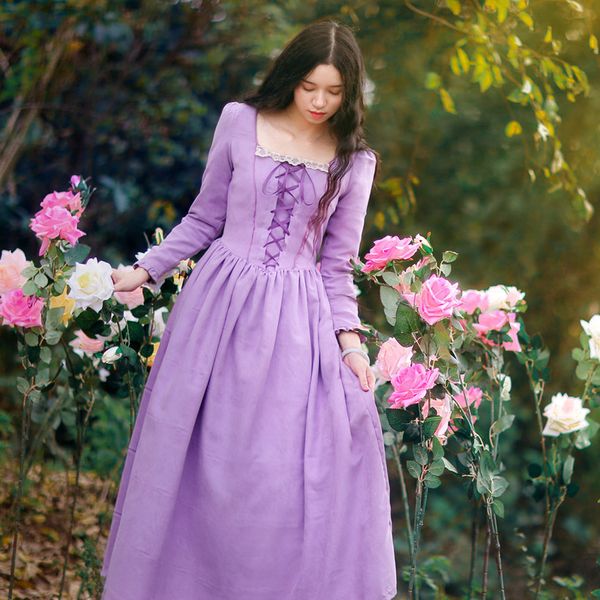 casual dresses original design women spring autumn vintage retro square collar court style lace-up purple dreams tangled princess dress vest, Black;gray
casual dresses original design women spring autumn vintage retro square collar court style lace-up purple dreams tangled princess dress vest, Black;gray
