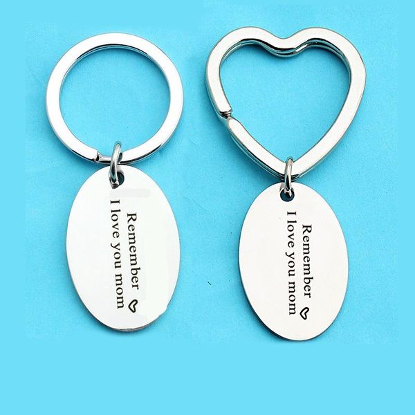 keychains keychain man letter key chain women remember i love you mom holder couples keyring ring fashion porte clef, Silver
keychains keychain man letter key chain women remember i love you mom holder couples keyring ring fashion porte clef, Silver