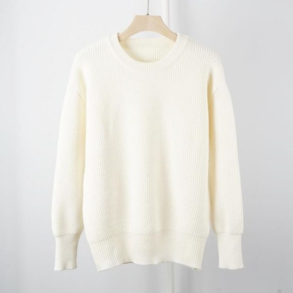 sweaters white sweater women's o-neck simple autumn winter long sleeve knit pullover jumper, White;black
sweaters white sweater women's o-neck simple autumn winter long sleeve knit pullover jumper, White;black