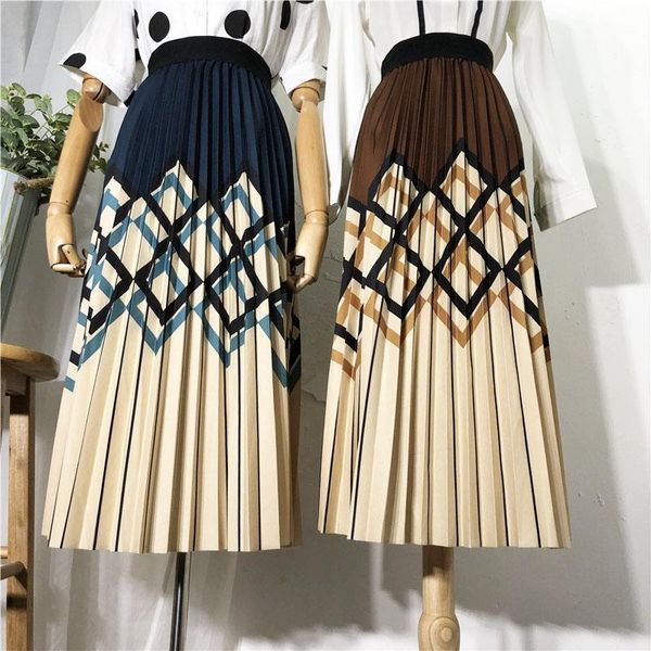 geometric striped autumn winter offce women skirt black pleated casual a line patchwork print elegant long
geometric striped autumn winter offce women skirt black pleated casual a line patchwork print elegant long