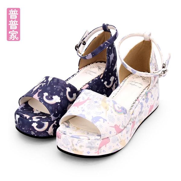 princess sweet lolita shoes summer sandals women original big fish begonia series open toe sandal pu8360, Black
princess sweet lolita shoes summer sandals women original big fish begonia series open toe sandal pu8360, Black
