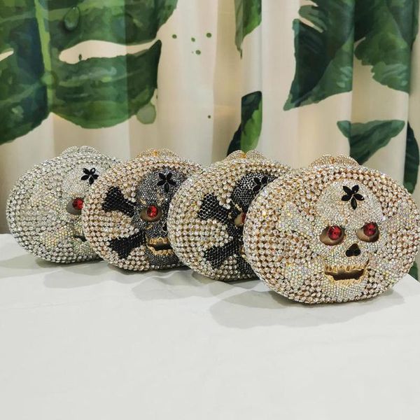 evening bags 2021 arrival 4 styles skull shape diamond crystal clutch fashion women party prom purses female rhinestone shoulder handbags
evening bags 2021 arrival 4 styles skull shape diamond crystal clutch fashion women party prom purses female rhinestone shoulder handbags