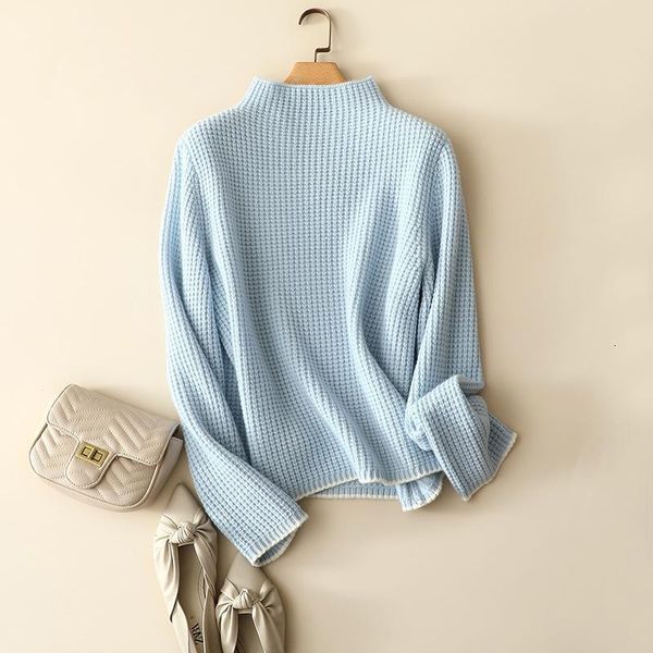 Women's Sweaters arrival france cashmere wool turtleneck sweater contrast ribbed knitted winter fashion pullovers stylish ladies thick tops WV1W, White;black
Women's Sweaters arrival france cashmere wool turtleneck sweater contrast ribbed knitted winter fashion pullovers stylish ladies thick tops WV1W, White;black