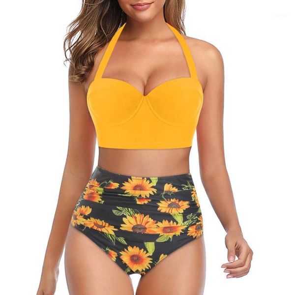 high waist bikini women swimsuit swimwear female solid color conjoined body women's, White;black
high waist bikini women swimsuit swimwear female solid color conjoined body women's, White;black
